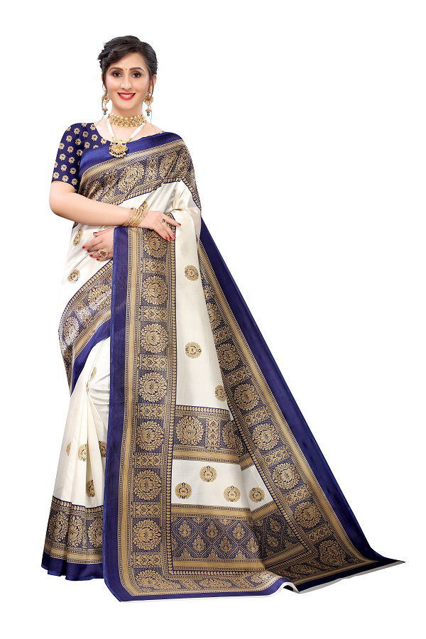 Printed Art Silk 9 Printed Regular Wear Saree Collection